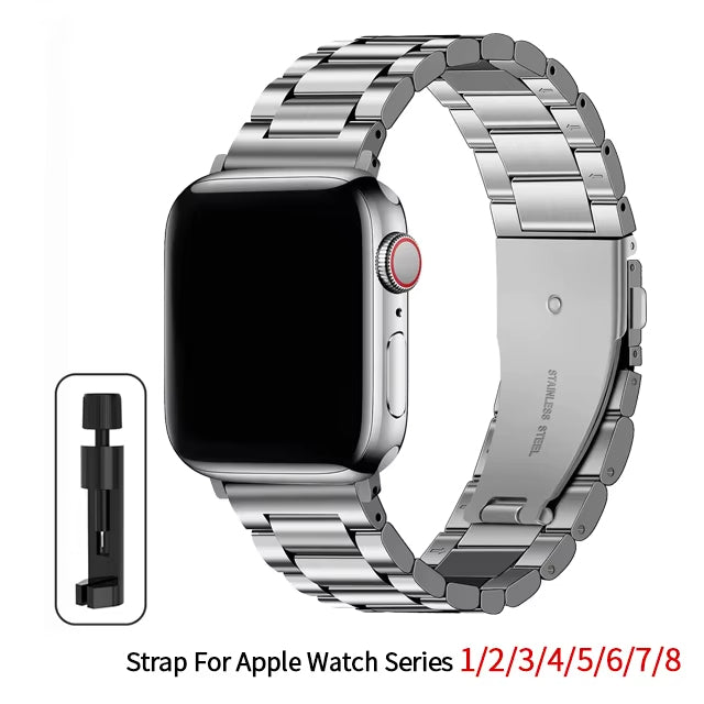 Stainless Steel Strap For Apple Watch Band