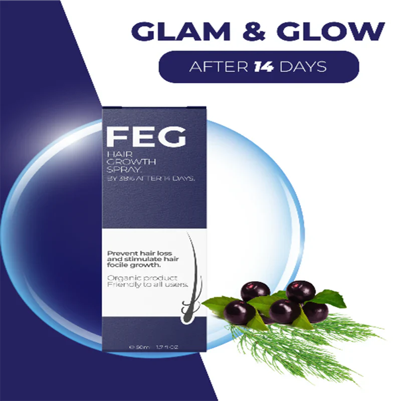 FEG Organic Hair Growth Treatment Oil 🌿✨