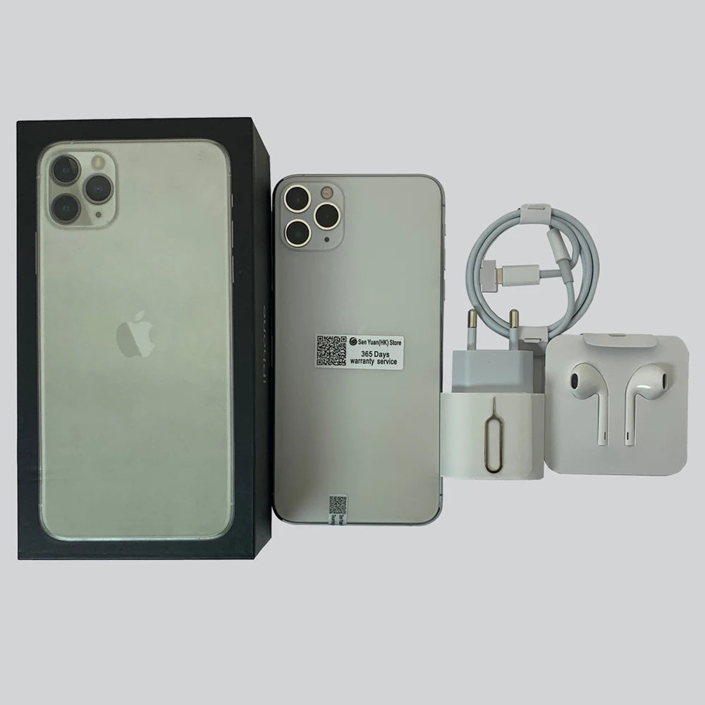 Original iPhone 11 Pro Max 6.5" RAM 4GB ROM 64/256GB A13 IOS Unlocked iphone 11pro max iphone11promax cellphone