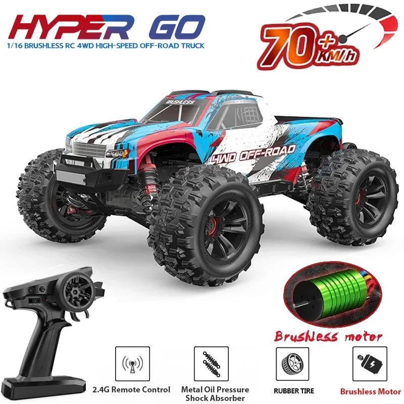 High Speed Drift Racing 80KM/H Or 40KM/H Brushless Motor 4WD RC Car Off Road Car Toys for For Kid Gift