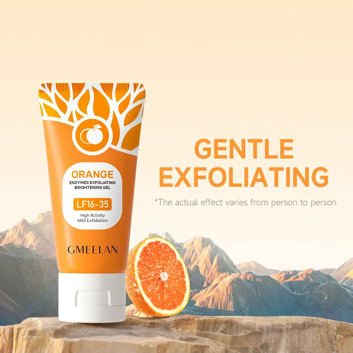 Orange Exfoliating & Brightening Gel Scrub Onecart