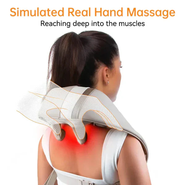 Neck & Shoulder Massager for Neck Pain Relief Homsfy