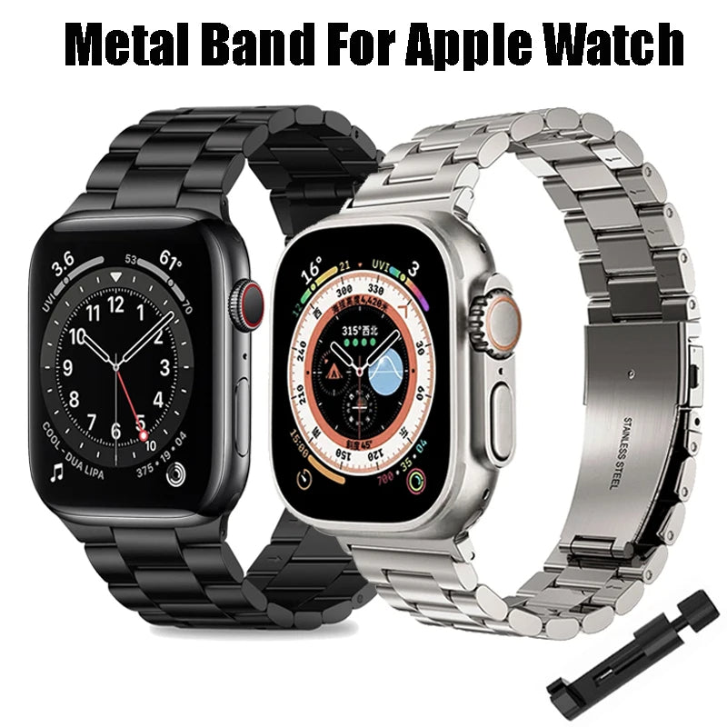 Stainless Steel Strap For Apple Watch Band