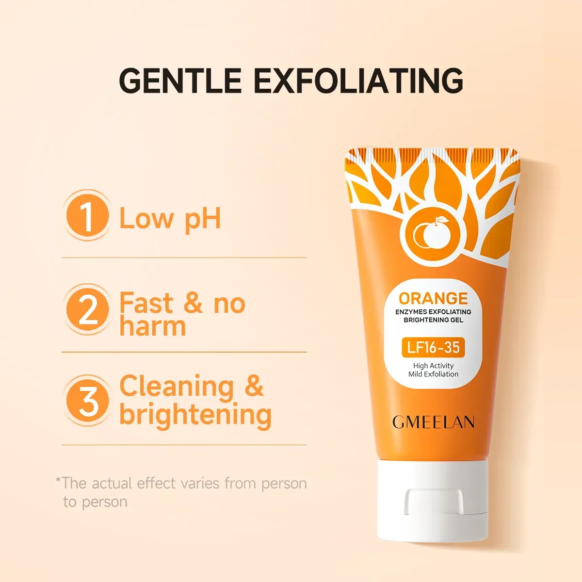 Orange Exfoliating & Brightening Gel Scrub Onecart