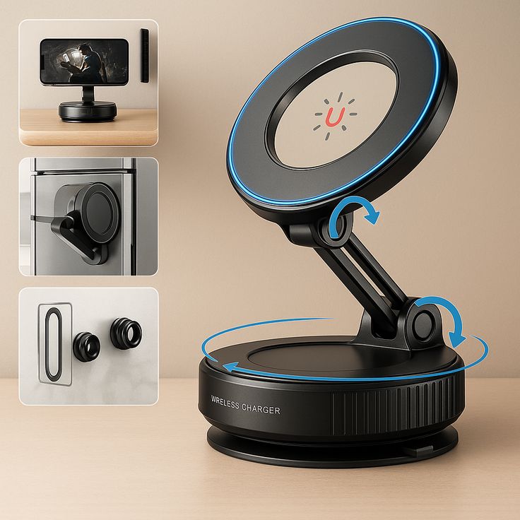Magnetic suction Car Phone Mount