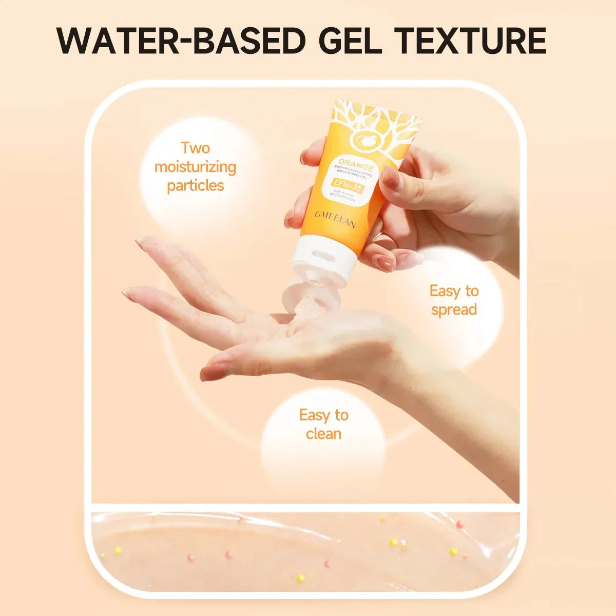 Orange Exfoliating & Brightening Gel Scrub Onecart