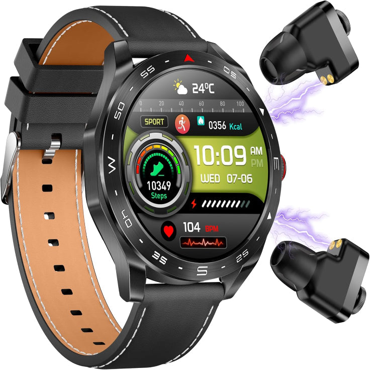 Premium Smart Watch 2-in-1 with Wireless Earbuds Ultra Combo
