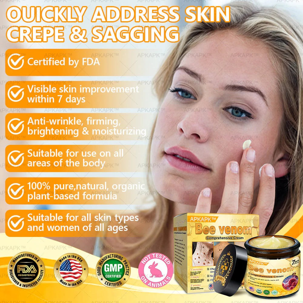Bee Venom Repair Cream – Advanced Skin Repair for Face & Body