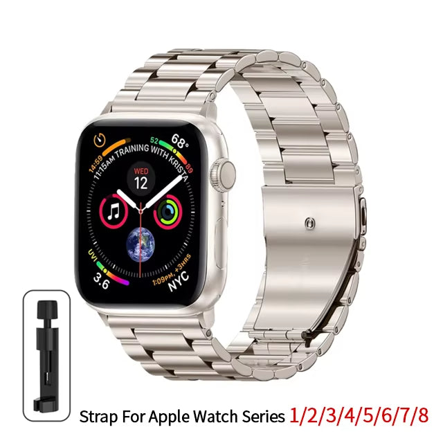 Stainless Steel Strap For Apple Watch Band
