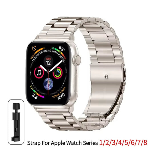 Stainless Steel Strap For Apple Watch Band