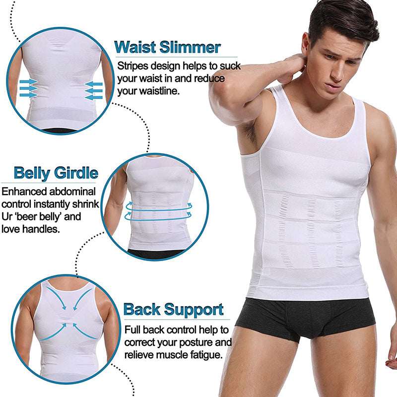 Men Slimming Body Shaper Corrective Posture homsfy