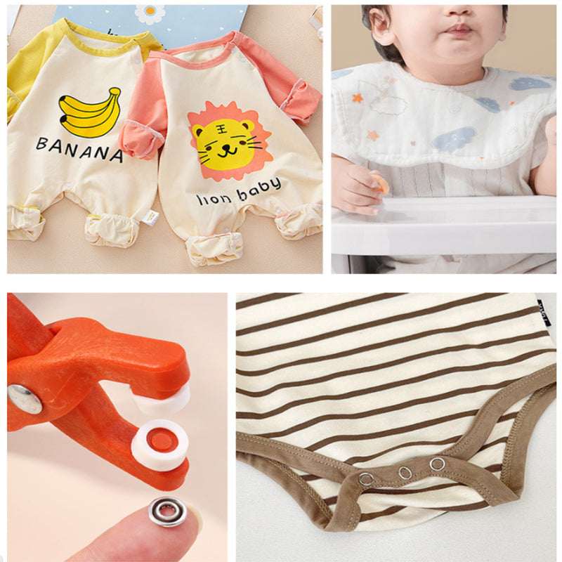 Metal Sewing Buttons Five-claw Buckle homsfy