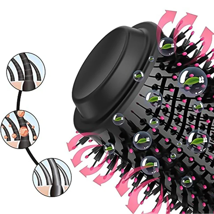 المشط الحراري الأصلي لتجفيف الشعر وتصفيفه بسهولة وسرعة Homsfy